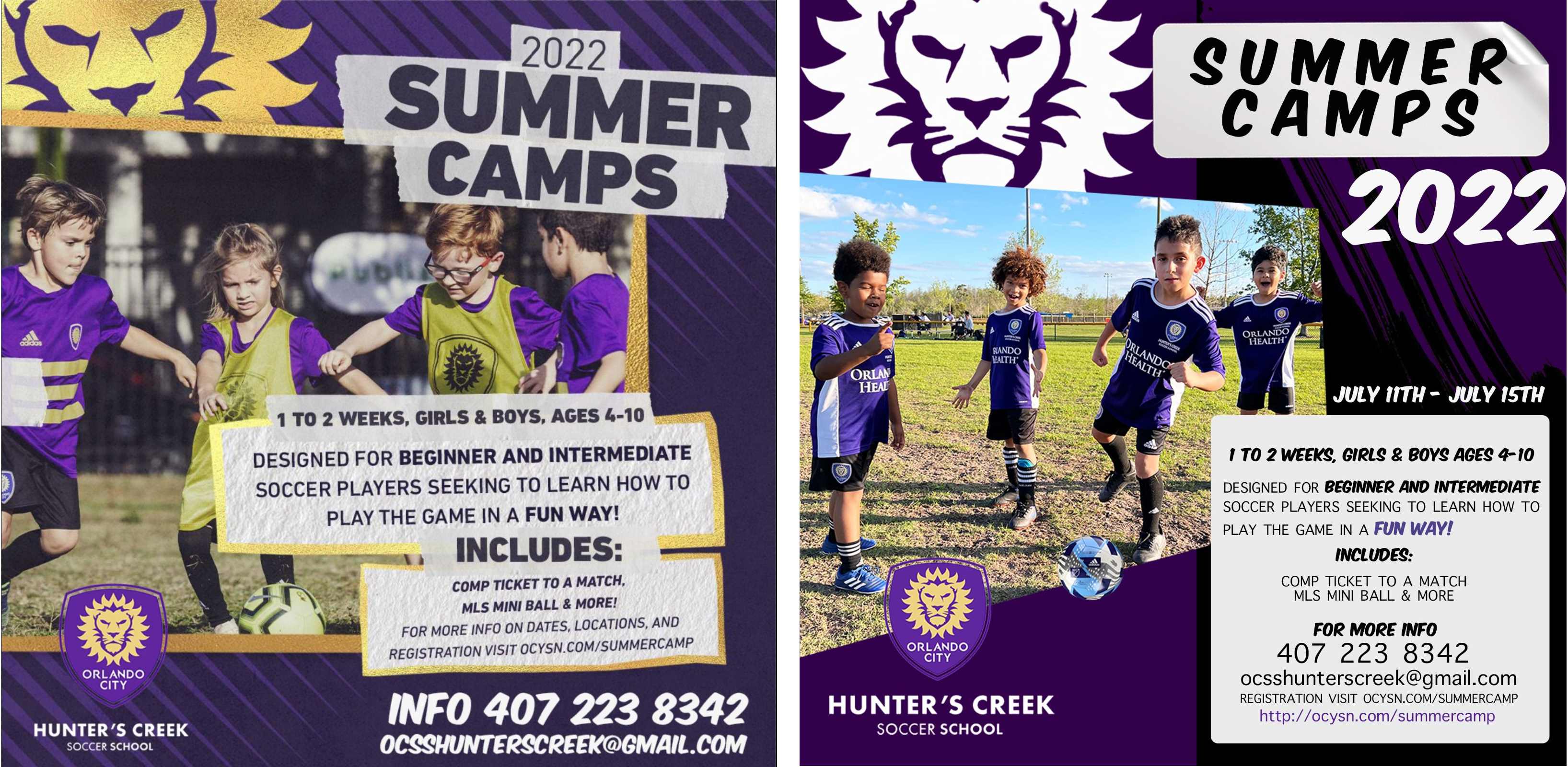 Summer Camps Orlando City Soccer School Hunters Creek